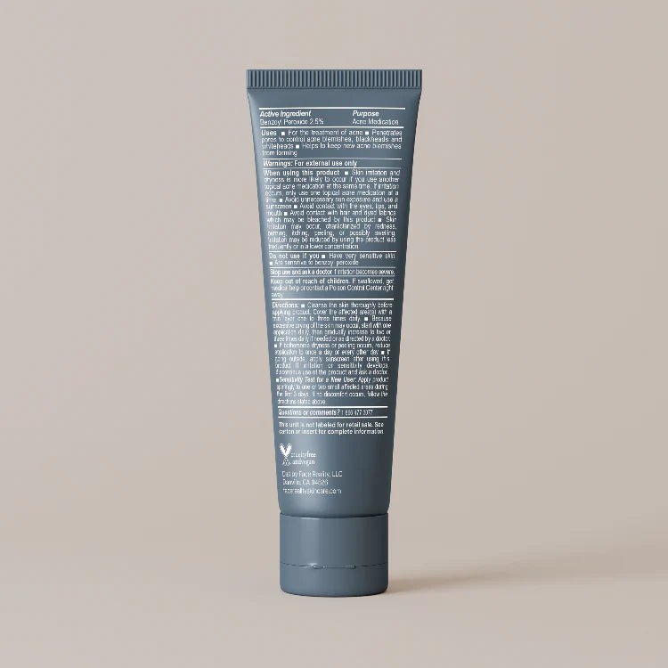 2.5% Acne Med Face Reality