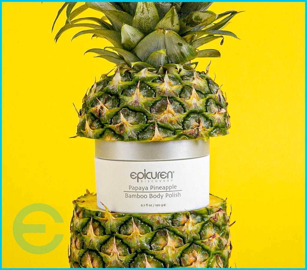 Bamboo Body Polish - Papaya Pineapple Epicuren Discovery