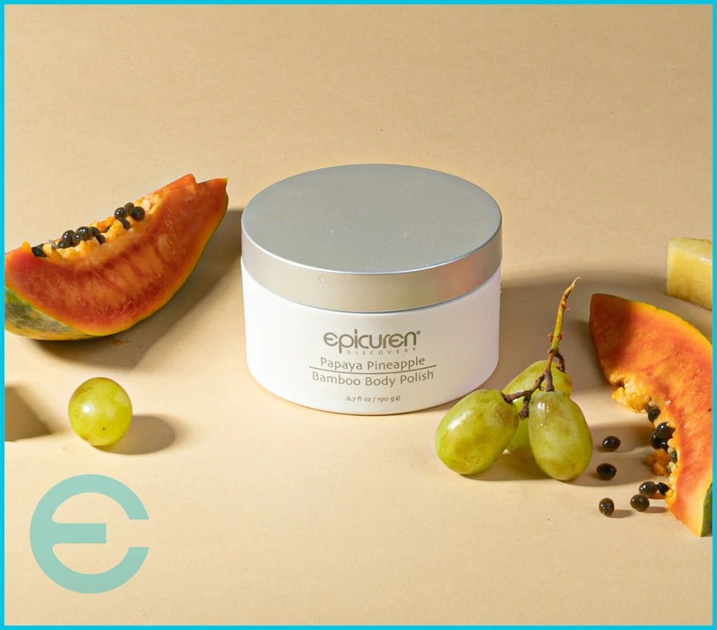 Bamboo Body Polish - Papaya Pineapple Epicuren Discovery