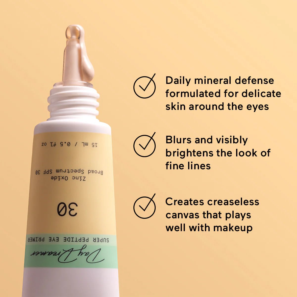 Day Dreamer Super Peptide Eye Primer, SPF 30 Solara Suncare