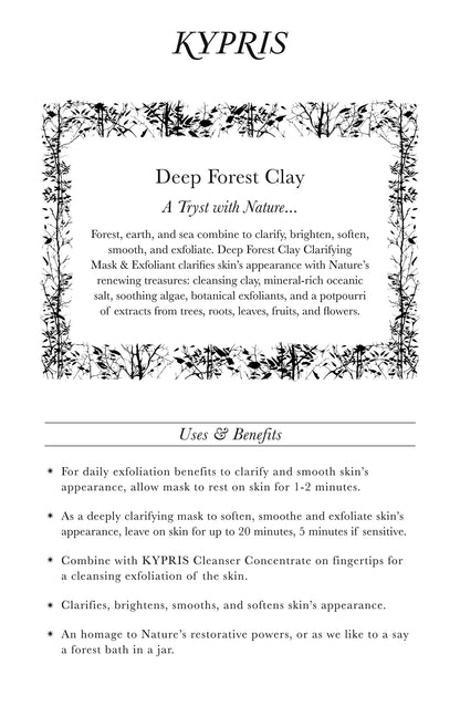 Kypris Deep Forest Clay Information