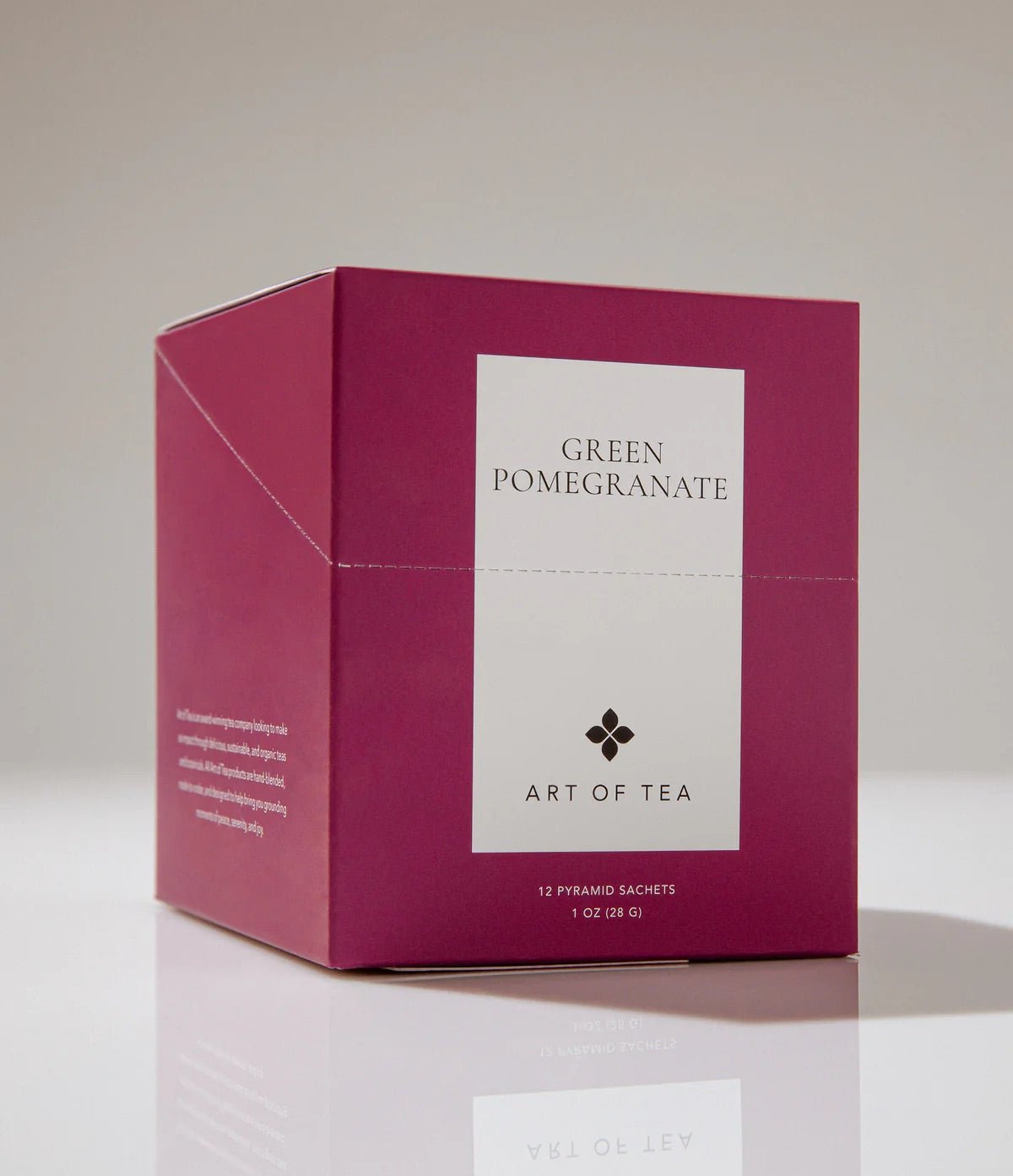 Green Pomegranate Eco Teabag Sachets - Art Of Tea