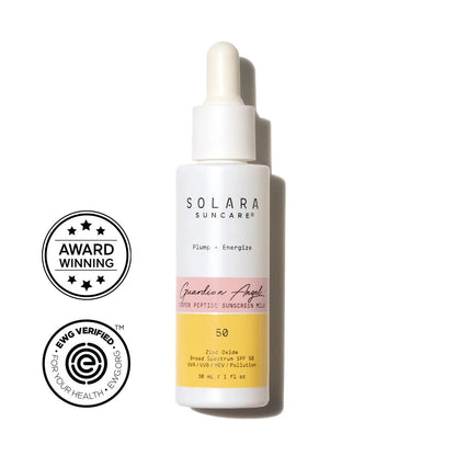 Guardian Angel Super Peptide Sunscreen Milk SPF 50 Solara Suncare