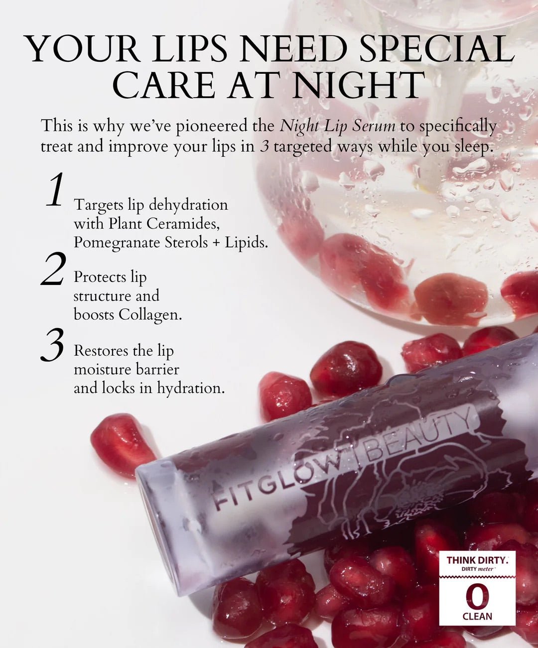 Night Lip Serum Fitglow Beauty