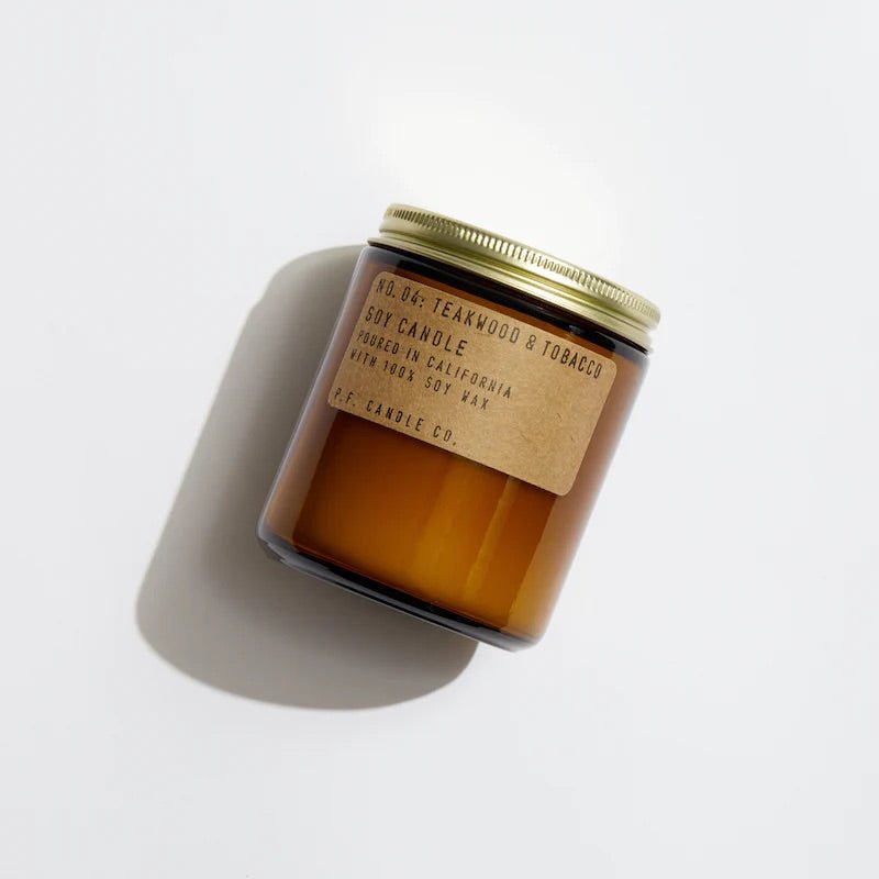 Teakwood & Tobacco Soy Candle PF Candle Co.