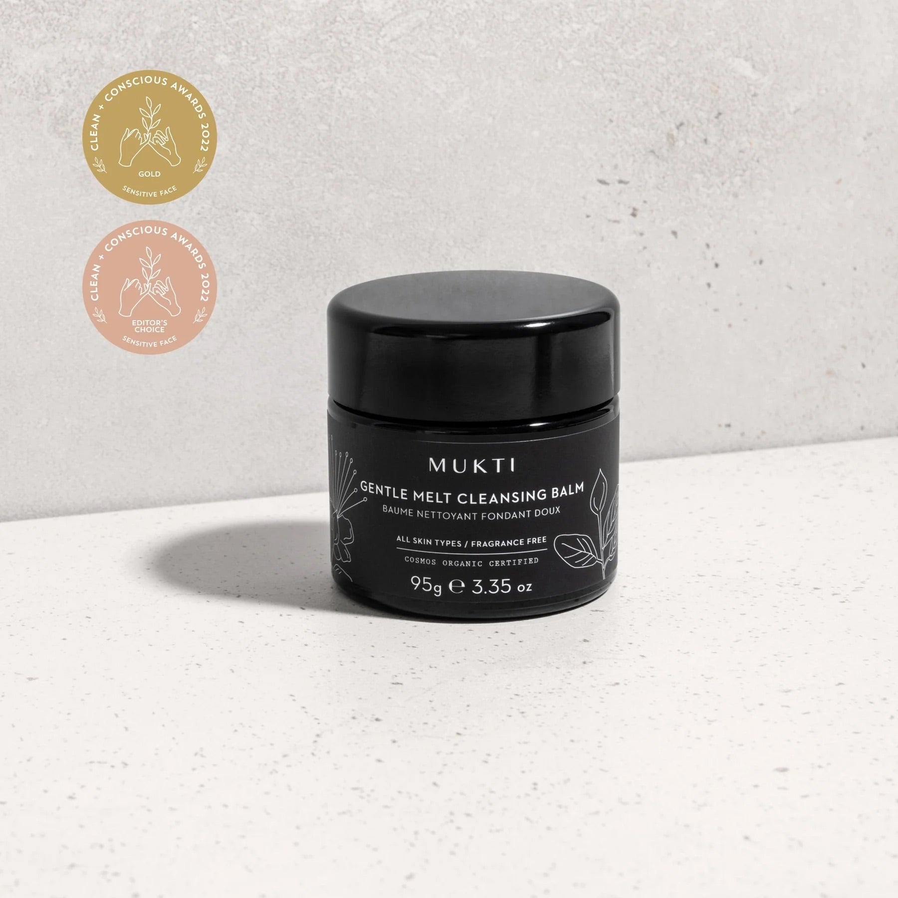Mukti Gentle Melt Cleansing Balm